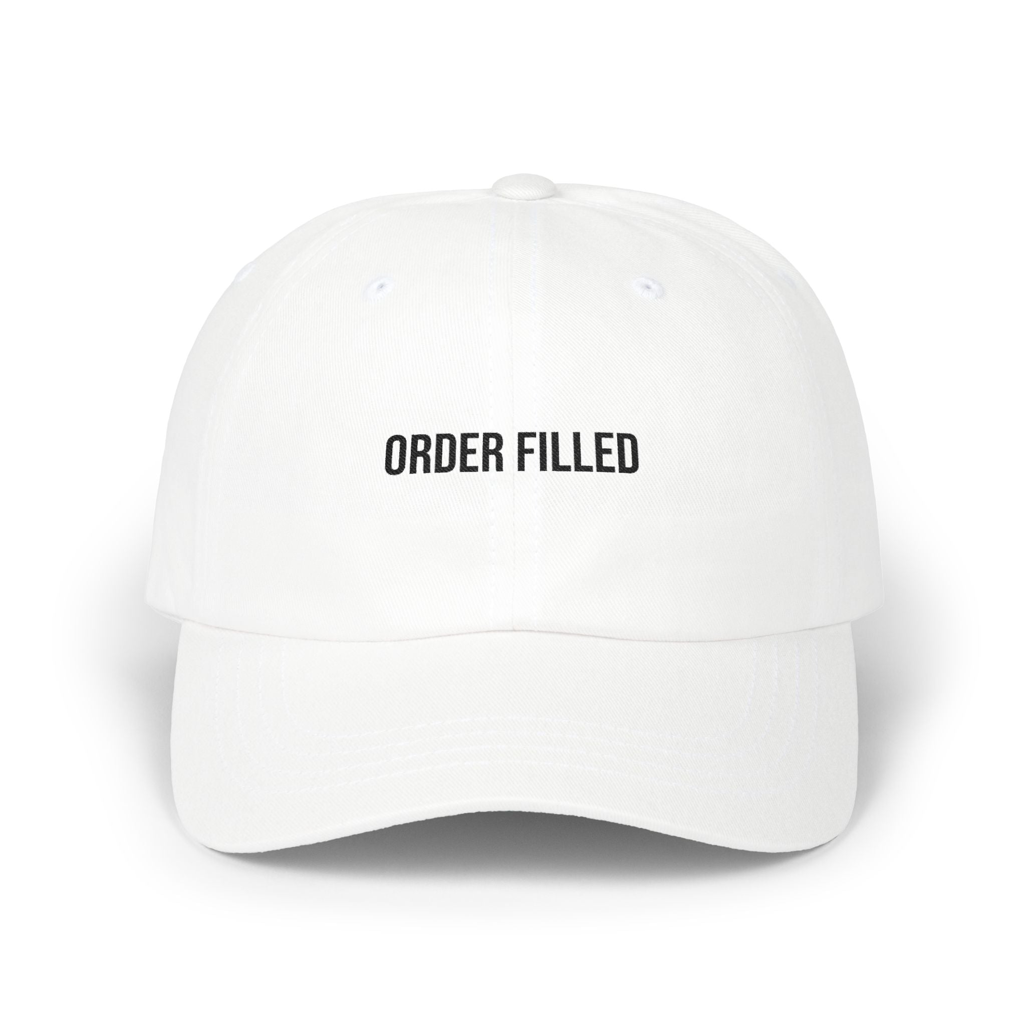 'Order Filled' Day Trader Dad Hat