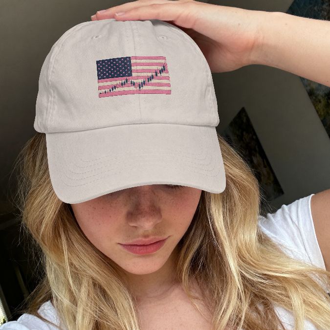 The Market Flag Dad Hat | 4th of July Hat